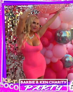 Coco Austin Instagram - Had a great Barbie Party in Hamptons recently.. I'm a little delayed on posting pics cuz I'm constantly moving.. The entertainment was off the chain. really a fun event! Cheers to @richiehosein for a great night! ...until the next party! #roseallday #barbieparty #barbieandken #pink #pinkparty South Hamptons
