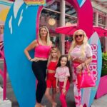 Coco Austin Instagram - Been obsessed with Barbie lately and finally got to visit @barbiecafeofficial with my cousin @statt.hagan. We had a blast, as you can see. Good food and drinks.. I love adventure and now I got my mini to experience things with me! Life is so colorful and beautiful in the barbieworld! THIS IS SO MY THING! #cousins #barbiecafe #barbiecafenyc #barbieworld -swipe Malibu Barbie Cafe New York