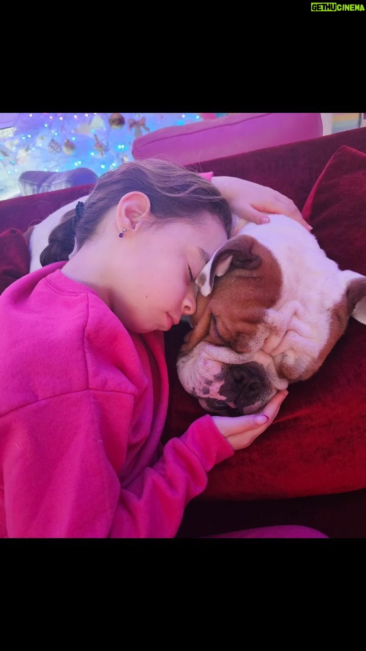 Coco Austin Instagram - I have a hard time getting ready for school in the morning cuz Sparty has the best snuggles,I keep falling asleep on him