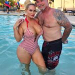 Coco Austin Instagram - Once again we had a great staycation at @greatwolflodge with dad, sister, brother, cousins and kids! Chanel rode the waterslides like 100 times .. such a perfect place when its 110 degrees outside! #happy4thofjuly -swipe Great Wolf Lodge Scottsdale AZ