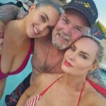 Coco Austin Instagram - Once again we had a great staycation at @greatwolflodge with dad, sister, brother, cousins and kids! Chanel rode the waterslides like 100 times .. such a perfect place when its 110 degrees outside! #happy4thofjuly -swipe Great Wolf Lodge Scottsdale AZ