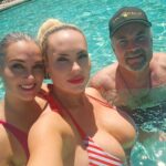 Coco Austin Instagram - Once again we had a great staycation at @greatwolflodge with dad, sister, brother, cousins and kids! Chanel rode the waterslides like 100 times .. such a perfect place when its 110 degrees outside! #happy4thofjuly -swipe Great Wolf Lodge Scottsdale AZ