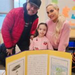 Coco Austin Instagram - Parent Day at school 🩷 #2ndgrade #parentday