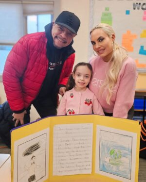 Coco Austin Instagram - Parent Day at school 🩷
#2ndgrade #parentday