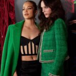 Coco Rocha Instagram - Never a dull moment at @staceybendet’s immersive wonderland of @aliceandolivia 🤍 New York, New York