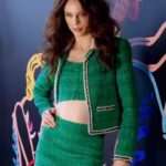 Coco Rocha Instagram - Never a dull moment at @staceybendet’s immersive wonderland of @aliceandolivia 🤍 New York, New York
