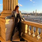 Coco Rocha Instagram - Golden hour in Paris at the #Vogue100 celebrates @tabithasimmonsstylist x @malonesouliers soirée, styled in @viviennewestwood by @ilya.vanzato ☀️ @voguemagazine Hôtel Crillon