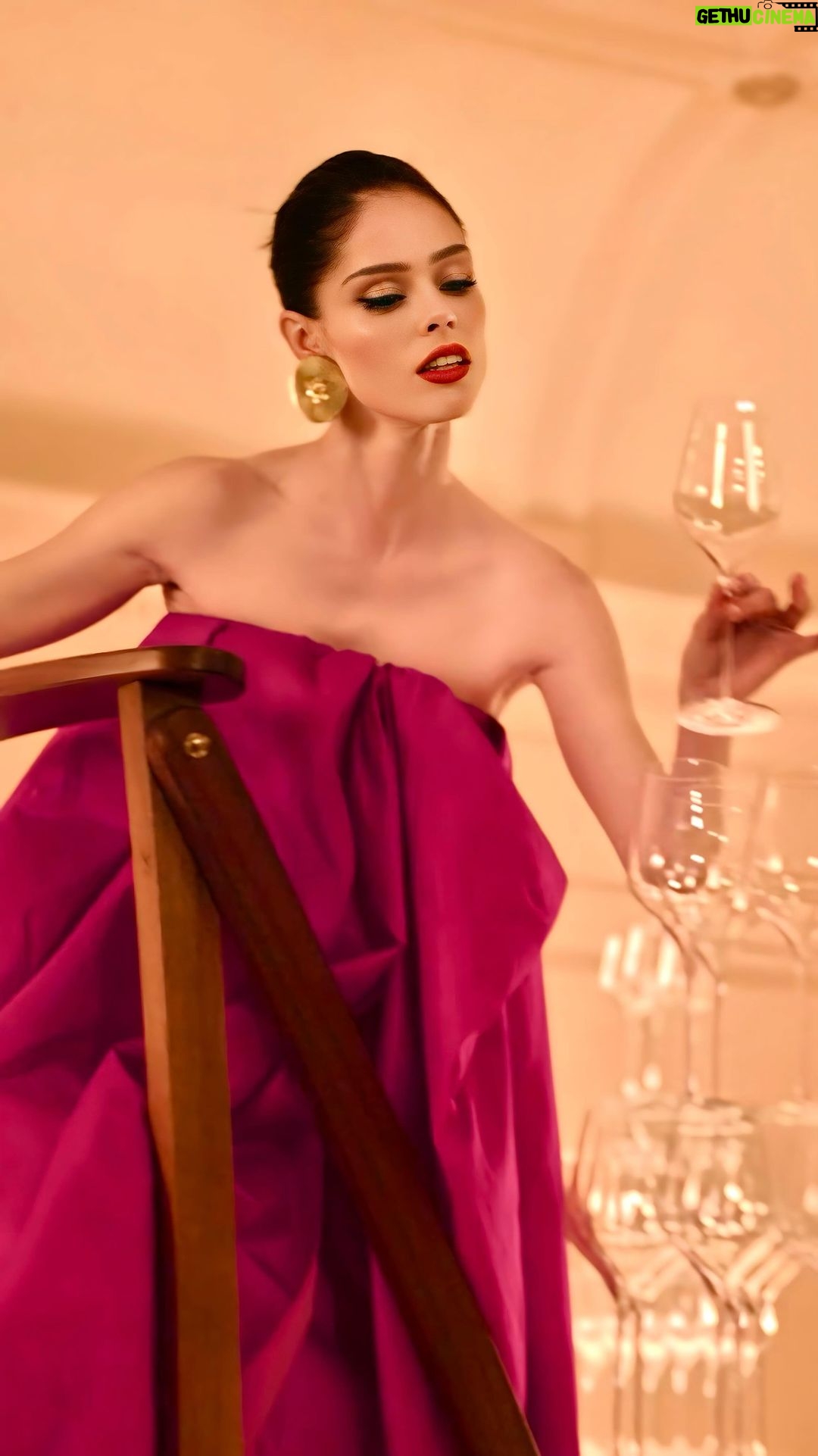Coco Rocha Instagram - Lights, Champagne, Action! 🎥 🍾 I’m thrilled to share my latest adventure with @MoetChandon, filmed on location in Epernay, France alongside @RogerFederer, @LashanaLynch, and @YannickAlleno. #ToastWithMoet #ad Moet & Chandon, Epernay, France