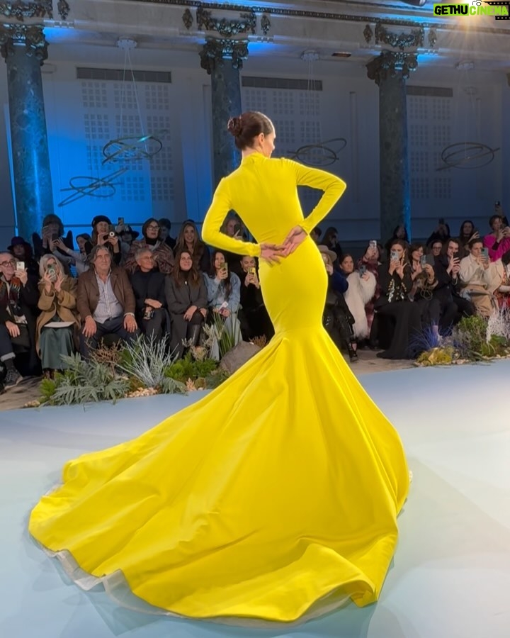 Coco Rocha - 14.4K Likes - Under the sea last night at @celiakritharioti with glam by @patrickta 🌊 🐚 ✨ #couturefashion