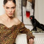 Coco Rocha Instagram - Cat lady in @viviennewestwood 🐆
