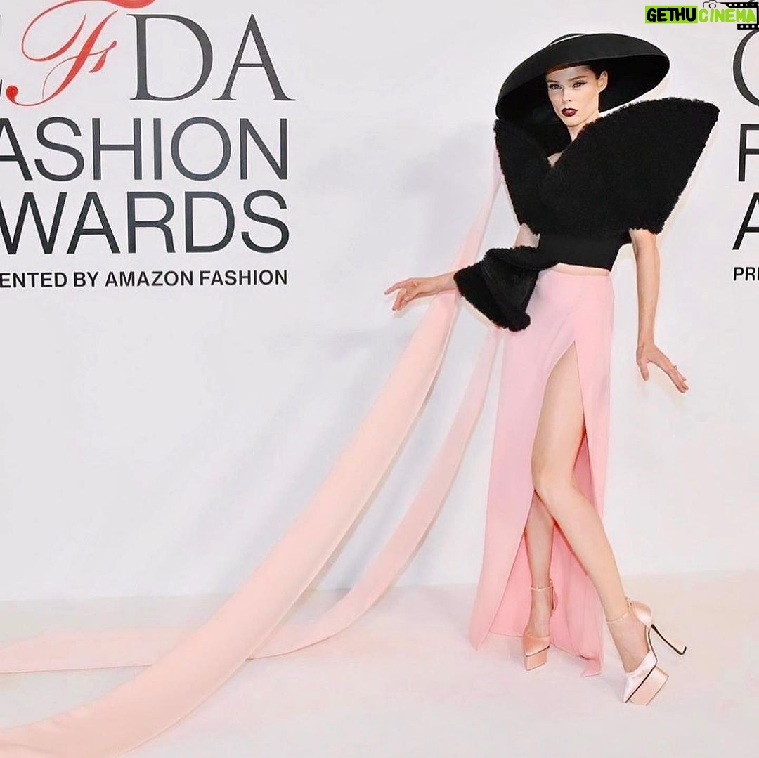 Coco Rocha Instagram - Did someone order a side of drama at the @cfda awards? Thank you to @csiriano for inviting me and always making me feel fabulous! #CFDAAwards