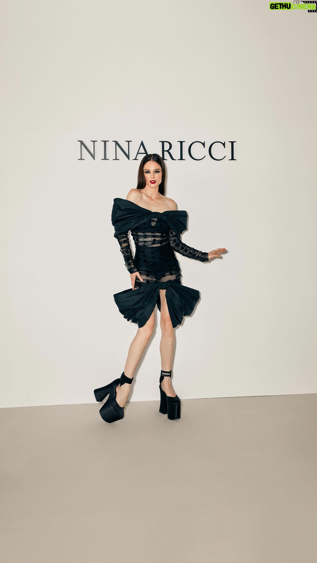 Coco Rocha Instagram - Thank you to @ninaricci for inviting me to your fabulous show today! So good to see my girls @ashleygraham, @jessicastamofficial and @preciousleexoxo on the runway. Palais de Tokyo