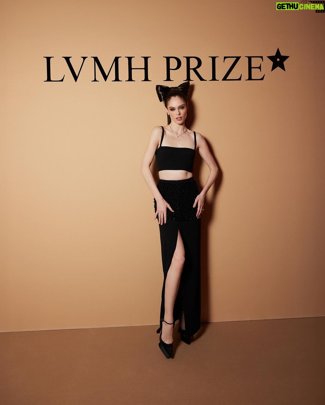Coco Rocha Instagram - Celebrating the next generation of world class design talent with @lvmhprize last night in Paris ⭐️ Photos by @jeaniestehrphoto. Glam by @samira_pikpo and @carolynrosecina. Styled by @ilya.vanzato in @patou and @chaumetofficial @lvmh #lvmh #lvmhprize