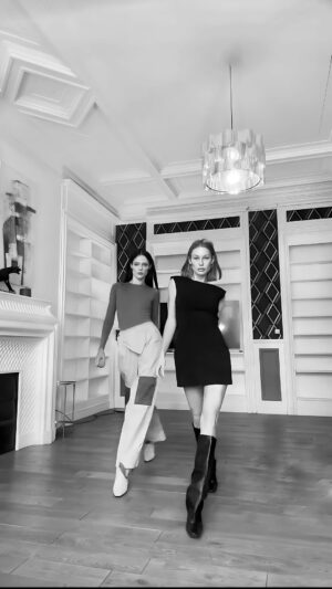 Coco Rocha Instagram - More passion and more energy describes our @cocorochamodelcamp trained alumni perfectly. Excited to see @meredithduxbury kill it at her Paris Fashion Week debut today!