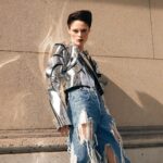 Coco Rocha Instagram - Ready for my first Knight in Paris! ⚔️ the final week of fashion month is upon us! Styled by @altorrin, glam by @carolynrosecina, photos by @jeaniestehrphoto! Place de la Concorde