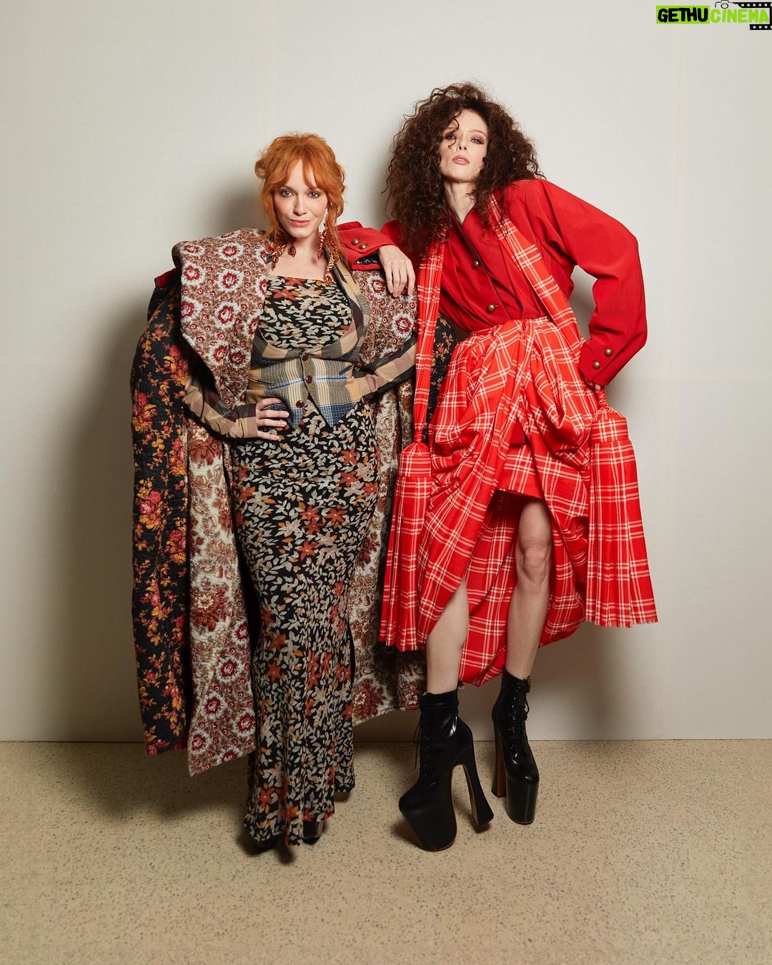 Coco Rocha Instagram - Told my team my inspo was @nicolekidman in “Far & Away” for the @viviennewestwood show! Plaza Vendôme