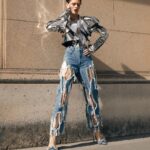 Coco Rocha Instagram - Ready for my first Knight in Paris! ⚔️ the final week of fashion month is upon us! Styled by @altorrin, glam by @carolynrosecina, photos by @jeaniestehrphoto! Place de la Concorde