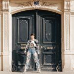 Coco Rocha Instagram - Ready for my first Knight in Paris! ⚔️ the final week of fashion month is upon us! Styled by @altorrin, glam by @carolynrosecina, photos by @jeaniestehrphoto! Place de la Concorde