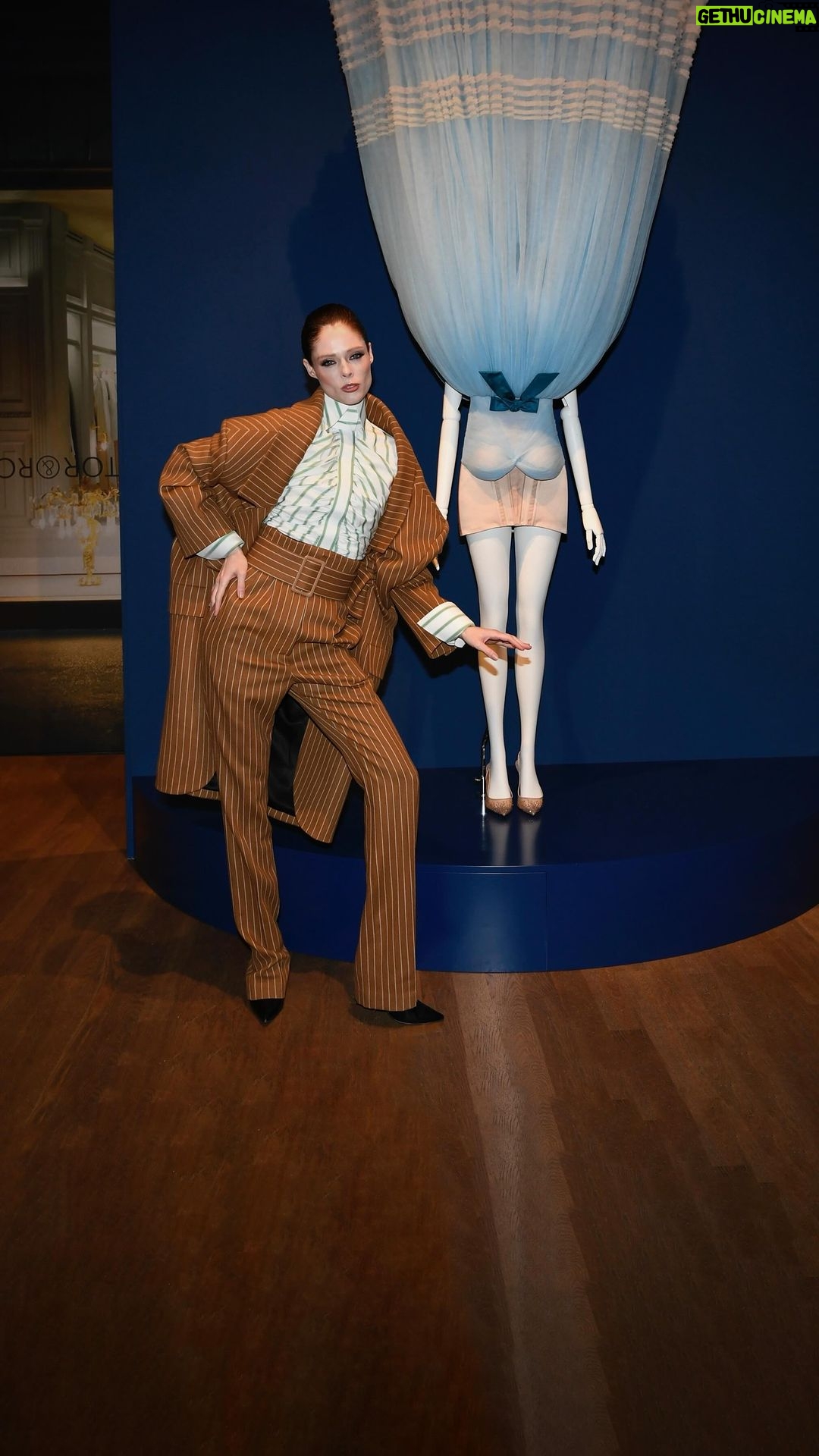 Coco Rocha Instagram - Seeing @viktorandrolf Upside Down and around this week at the ‘Fashion Statements’ exhibition in Munich! @viktorandrolf_fragrances #Kunsthallemuc #ViktorandRolfMuc Kunsthalle München