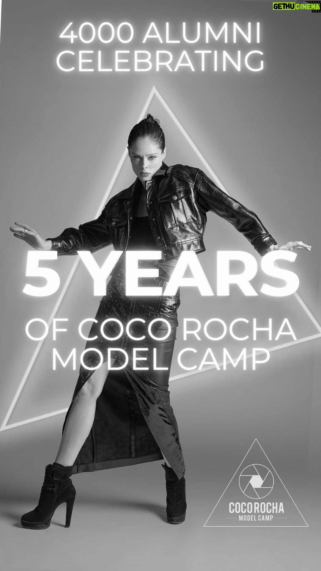 Coco Rocha Instagram - Five years ago this week, @cocorocha hosted the inaugural cycle of @CocoRochaModelCamp, marking a shift from her years of private tutoring for top models to a new format. The camp emerged as a platform to deliver truthful and impactful education and training to model from around the world. That first camp was just six models, but as we fast-forward through 120 subsequent camps, we are proud to have nurtured over 4000 students attending from over 40 countries to date. As we celebrate this milestone in our journey, we extend our heartfelt regards to our alumni, spanning the world. Observing your achievements on magazine covers, runways, and in campaigns fills us with profound pride. We are also so thankful for our exceptional staff, both past and present. Our team of six accomplished female photographers, the twelve adept hair and makeup artists, the dedicated trio of full-time assistants, not to overlook the crucial contributions of our social media and videography teams, and our numerous interns—each of you has played an instrumental role and helped us reach our position as the premier hub for model education worldwide. Thank you all, we love you, and here’s to another five years as the world’s greatest model training program! New York, New York