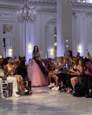 Coco Rocha Instagram - What an honor to close @csiriano’s iconic 15th anniversary show last night with @siamusic - loved this moment 💕
