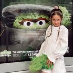 Coco Rocha Instagram - Had so much fun taking the kids to Broadway this week to see @sesamemusical - it gets 3 thumbs up from the theater districts tiniest critics! 👍👍👍 Theater 555