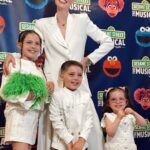 Coco Rocha Instagram - Had so much fun taking the kids to Broadway this week to see @sesamemusical - it gets 3 thumbs up from the theater districts tiniest critics! 👍👍👍 Theater 555