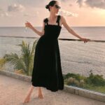 Coco Rocha Instagram - Summer vacation at @windjammerlanding in a quadriptych: I find a moment of peace to enjoy a mimosa ▶️ @jamesedwardconran turns it into a photo op ▶️ @ioniconran wants in ▶️ ioni steals the show 💕 Windjammer Landing, St. Lucia