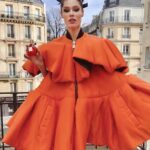 Coco Rocha Instagram - Taking a walk on the wild side with Flowerbomb Tiger Lily and @viktorandrolf Haute Couture 🧡 #ViktorAndRolf #ViktorAndRolfFragrances #FlowerbombTigerLily Paris, France