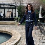 Coco Rocha Instagram - Spent the morning with the sweetest team at @sandroparis - loved the new collection and the idea of an elevated daily uniform. Paris, France
