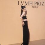 Coco Rocha Instagram - Celebrating the next generation of world class design talent with @lvmhprize last night in Paris ⭐️ Photos by @jeaniestehrphoto. Glam by @samira_pikpo and @carolynrosecina. Styled by @ilya.vanzato in @patou and @chaumetofficial @lvmh #lvmh #lvmhprize
