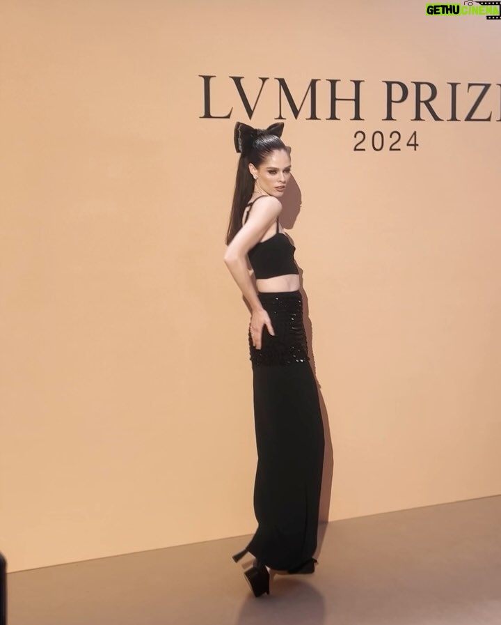 Coco Rocha Instagram - Celebrating the next generation of world class design talent with @lvmhprize last night in Paris ⭐️ Photos by @jeaniestehrphoto. Glam by @samira_pikpo and @carolynrosecina. Styled by @ilya.vanzato in @patou and @chaumetofficial @lvmh #lvmh #lvmhprize