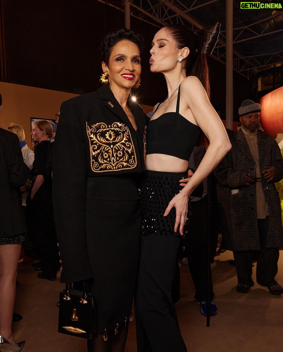 Coco Rocha Instagram - Celebrating the next generation of world class design talent with @lvmhprize last night in Paris ⭐️ Photos by @jeaniestehrphoto. Glam by @samira_pikpo and @carolynrosecina. Styled by @ilya.vanzato in @patou and @chaumetofficial @lvmh #lvmh #lvmhprize