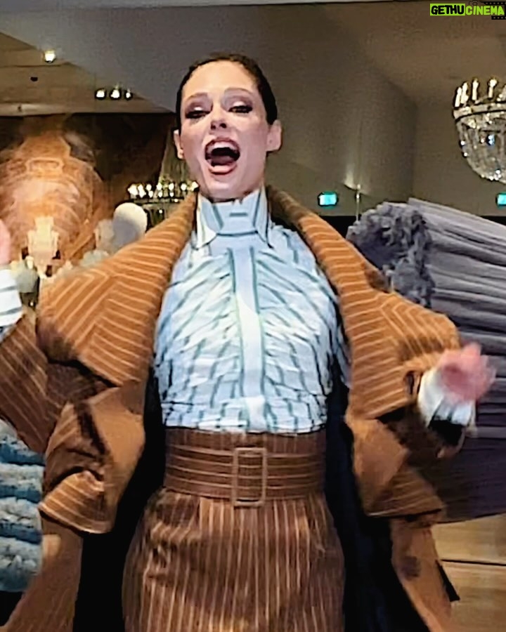 Coco Rocha Instagram - Loved my 18 hours in Munich supporting @viktorandrolf as we celebrated 3 decades of groundbreaking fashion. Bravo to the designers, @thierrymaximeloriot, @kunsthallemuc @viktorandrolf_fragrances and everyone who put this unbelievable retrospective together. Kunsthalle München