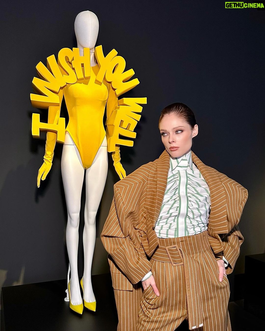 Coco Rocha Instagram - Loved my 18 hours in Munich supporting @viktorandrolf as we celebrated 3 decades of groundbreaking fashion. Bravo to the designers, @thierrymaximeloriot, @kunsthallemuc @viktorandrolf_fragrances and everyone who put this unbelievable retrospective together. Kunsthalle München