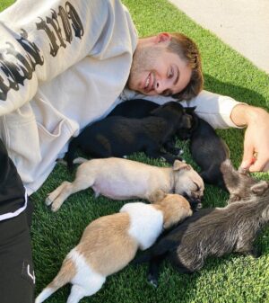 Cody Christian Instagram - Puppy paradise