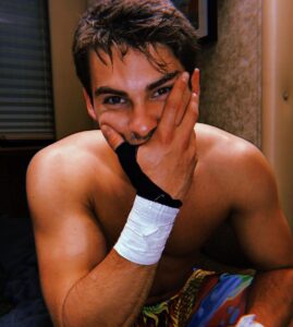 Cody Christian Instagram - Fun fact: Asher wraps his wrists on the field for safety and extra support. Cody wraps his wrists to hide a tattoo. The magic of film-making lol 🤩