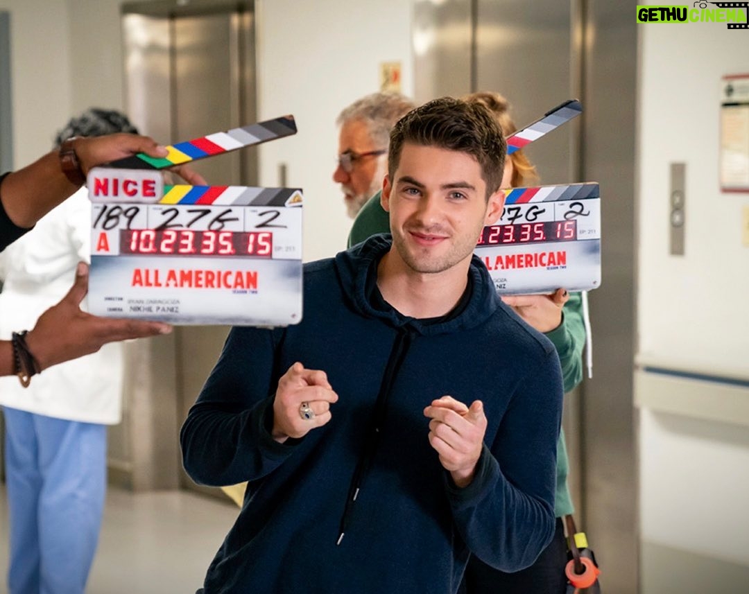 Cody Christian Instagram - Who wants to come visit? our set’s pretty fun 🥳