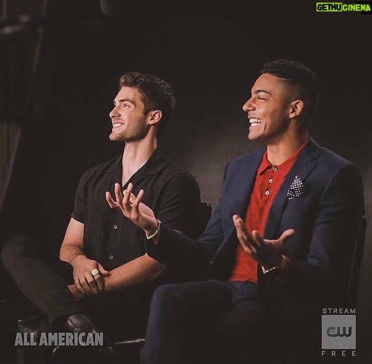 Cody Christian Instagram - SEASON 2 of @cwallamerican comes back October 7th! This is me and @michaelb05 patiently waiting