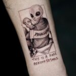 Cody Christian Instagram – thank you so much @drag_ink for making time while passing through LA. 🙏🥹 two amazing sessions. two incredible pieces. second slide, I call this piece “life cycle” – a subtle reminder of the complexities and simplicities that make up this experience we’re all having. third slide, “fake reality” – I wanna name this little guy so feel free to drop suggestions below (: