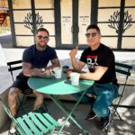 Cody Garbrandt Instagram - Great to catch up with the champ @jessievargas_ ☕️