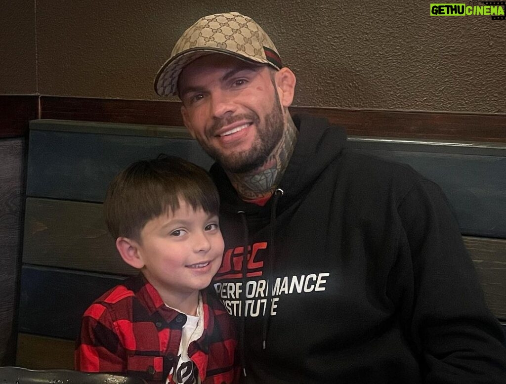 Cody Garbrandt Instagram - “A son needs his father in every situation he faces in the present, and a father needs his son at every situation he faces for his son in the past.” – Nishan Panwar