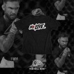 Cody Garbrandt Instagram - All work. No love. @cody_nolove is back with a vengeance. Pre-order the Fight Tee now. 🦅 3.4.23 we hunt.
