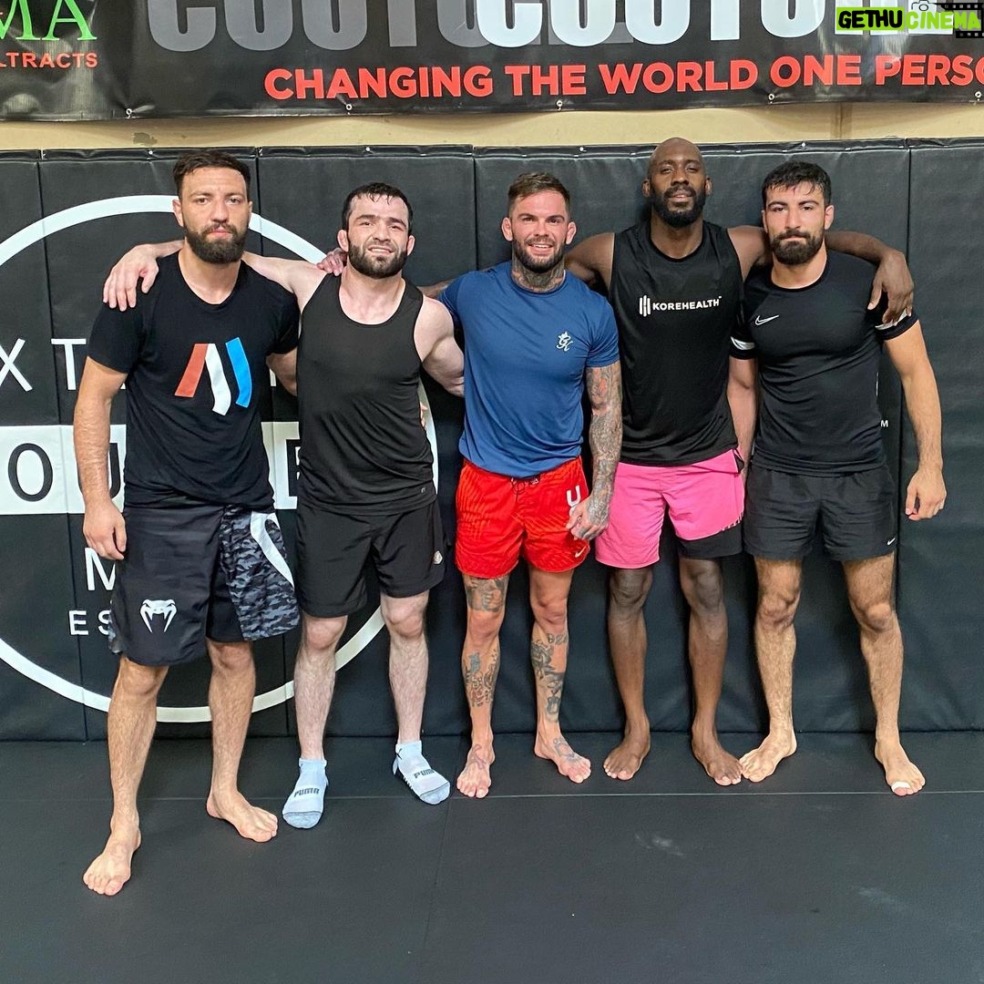 Cody Garbrandt Instagram - Great work today with @timurvaliev_df @javidldn @faridbofficial @jasonmanly @aliabdelaziz000