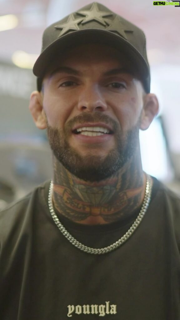 Cody Garbrandt Instagram - Cody Garbrandt likes what he sees 👀 🏉 @cody_nolove reacting to the NRL! Get to the Rugby League at Allegiant Stadium this Saturday! NRL.com/Vegas for tickets