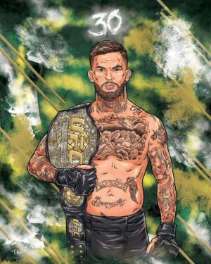 Cody Garbrandt Instagram - When you think about Championship clinching performances, Cody Gabrandt is amongst the best. He looked like the best fighter in the world the night he defeated Dominick Cruz to become the Bantamweight Champion. That’s what he needed to be that night to get that title #TAOF17