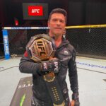 Cody Garbrandt Instagram - May you be as happy as @instasuelos was learning how to train like a @ufc fighter! Las Vegas, Nevada