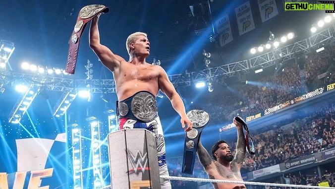 Cody Runnels Instagram - Thank you @gainbridgefieldhouse and Indianapolis for being such a great host for #wwefastlane 📸 @wwe @wweshop
