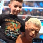 Cody Runnels Instagram - A heartfelt moment between @americannightmarecody and @makeawishamerica kid Parker after last week’s #SmackDown
