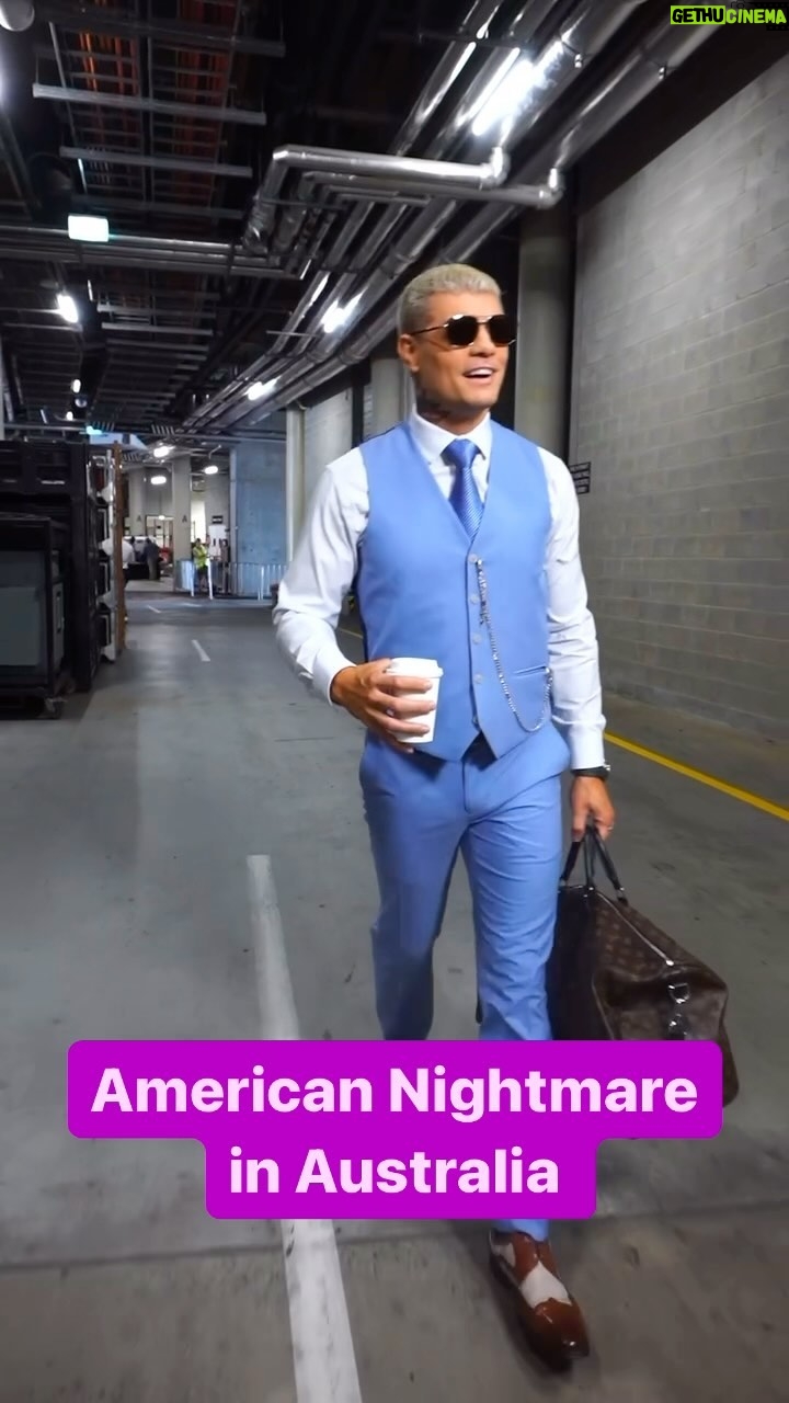 Cody Runnels Instagram - @americannightmarecody will join @wwerollins on the #GWEffect tonight at #WWEChamber 🔥